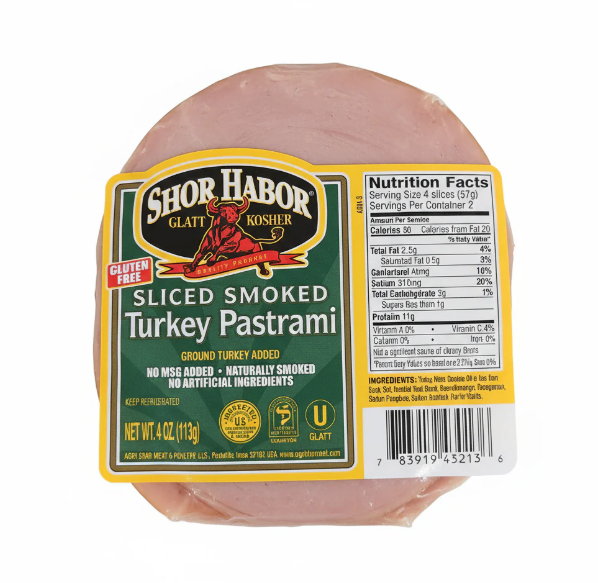 SLICED TURKEY PASTRAMI