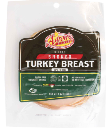 SLICED TURKEY BREAST SMOKED