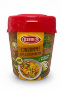 CONSOMMÉ ARTIFICIALLY CHOCKEN FLAVORED