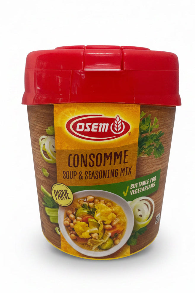 CONSOMMÉ ARTIFICIALLY CHOCKEN FLAVORED